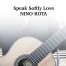 Speak Softly Love for solo classical guitar